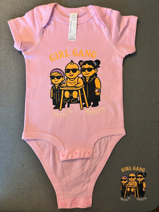 Girl Gang Cousin Besties Shirt – Custom Emoji Tee for Sisters, Cousins & BFFs | Made by Maayan