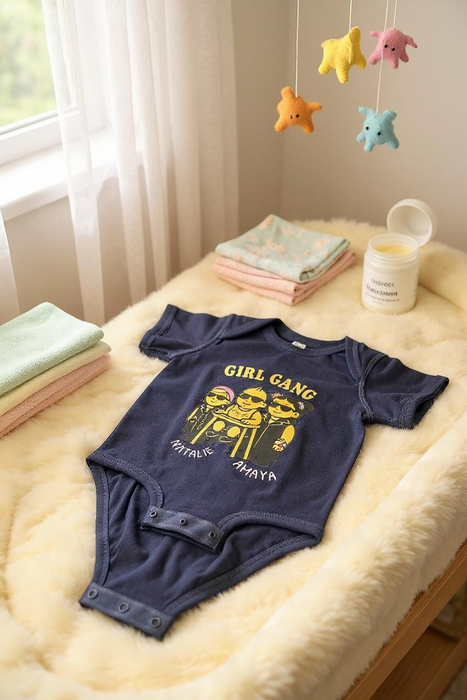 Girl Gang Cousin Besties Shirt – Custom Emoji Tee for Sisters, Cousins & BFFs | Made by Maayan